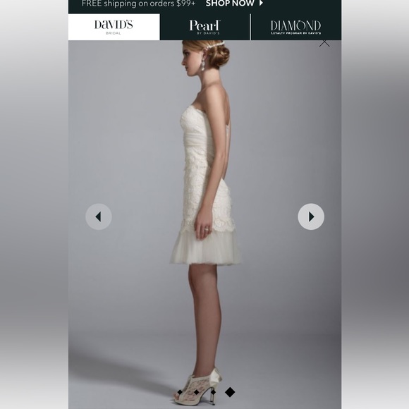 Db Studio wedding dress 10 - Picture 7 of 11